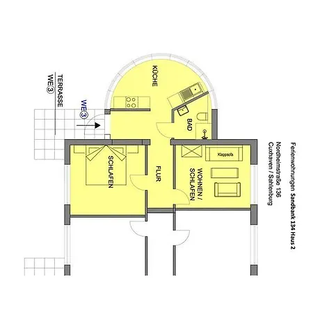 Sandbank 134 Haus 2 * Cuxhaven
